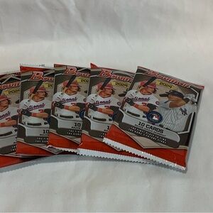 Bowman 2024 Baseball Trading Cards - 5 packs